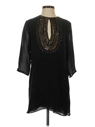 Pre-owned Parker Cocktail Dress In Black
