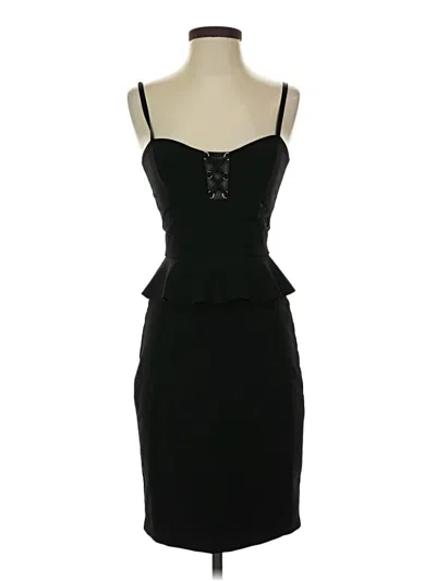 Pre-owned Parker Cocktail Dress In Black