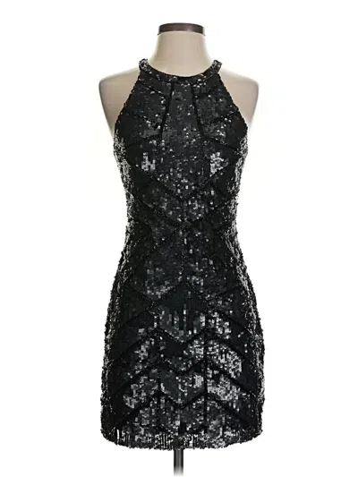 Pre-owned Parker Cocktail Dress In Black