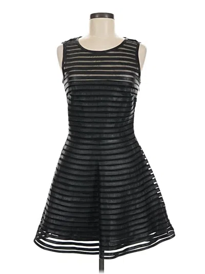 Pre-owned Parker Cocktail Dress In Black