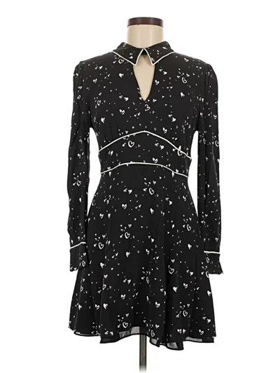 Pre-owned Parker Cocktail Dress In Black