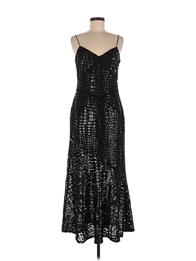 Pre-owned Parker Cocktail Dress In Black