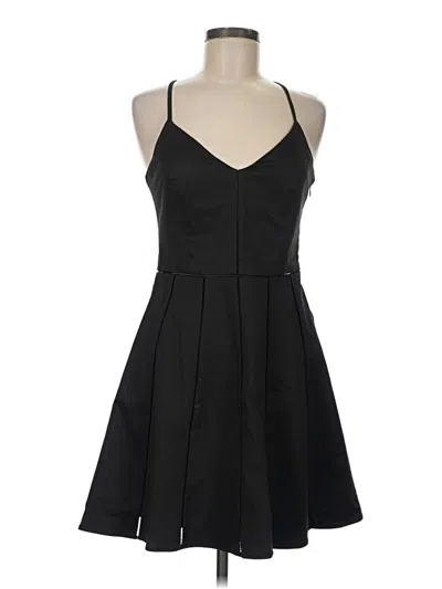 Pre-owned Parker Cocktail Dress In Black