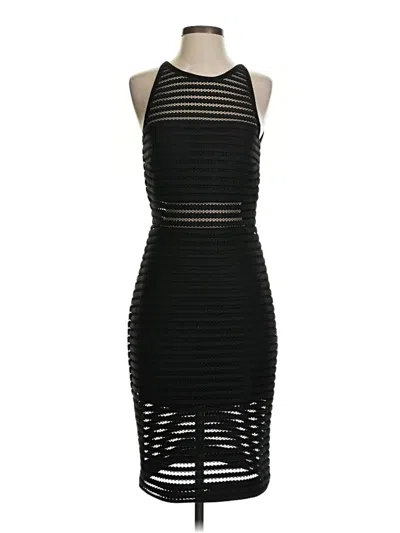 Pre-owned Parker Cocktail Dress In Black