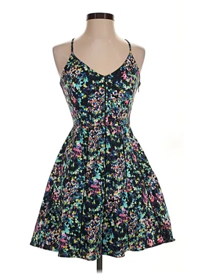 Pre-owned Parker Cocktail Dress In Black