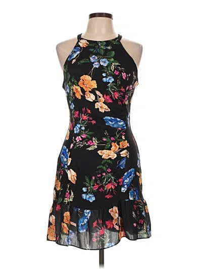 Pre-owned Parker Cocktail Dress In Black