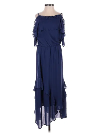 Pre-owned Parker Cocktail Dress In Blue