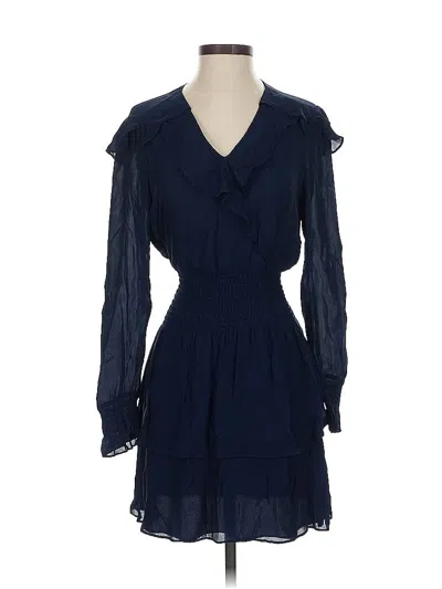 Pre-owned Parker Cocktail Dress In Blue
