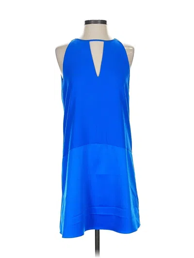 Pre-owned Parker Cocktail Dress In Blue