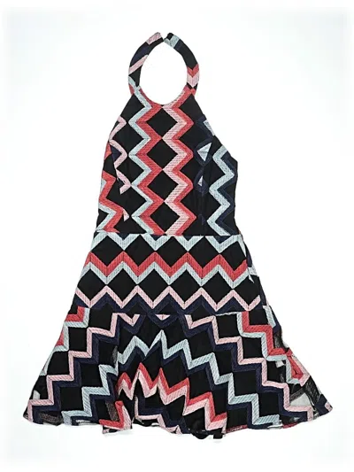 Pre-owned Parker Cocktail Dress In Blue