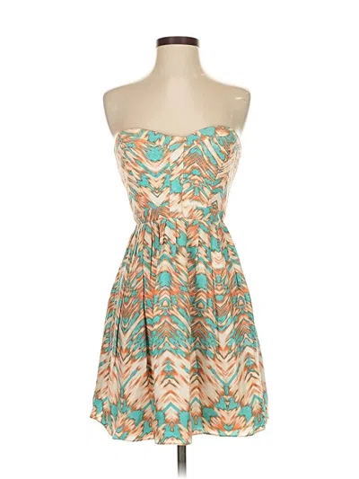 Pre-owned Parker Cocktail Dress In Blue