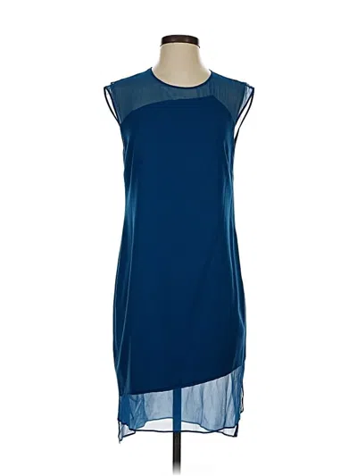 Pre-owned Parker Cocktail Dress In Blue