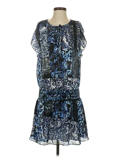 Pre-owned Parker Cocktail Dress In Blue