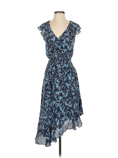 Pre-owned Parker Cocktail Dress In Blue