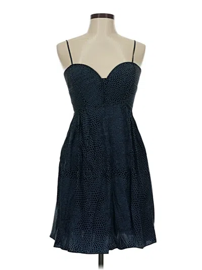 Pre-owned Parker Cocktail Dress In Blue