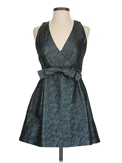 Pre-owned Parker Cocktail Dress In Blue