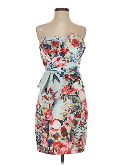 Pre-owned Parker Cocktail Dress In Blue