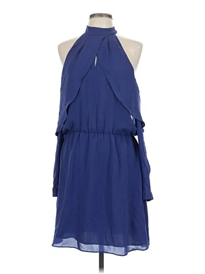 Pre-owned Parker Cocktail Dress In Blue
