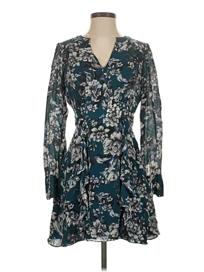 Pre-owned Parker Cocktail Dress In Blue