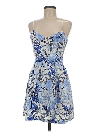 Pre-owned Parker Cocktail Dress In Blue