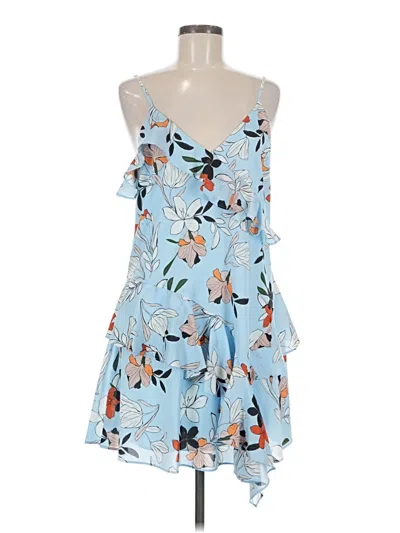Pre-owned Parker Cocktail Dress In Blue