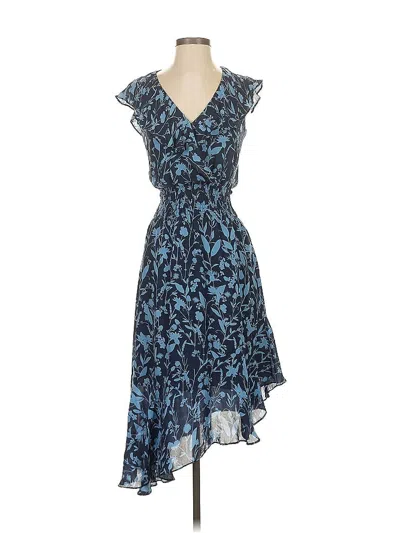 Pre-owned Parker Cocktail Dress In Blue