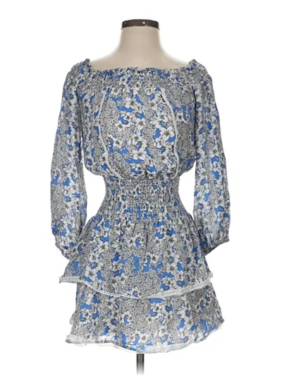 Pre-owned Parker Cocktail Dress In Blue