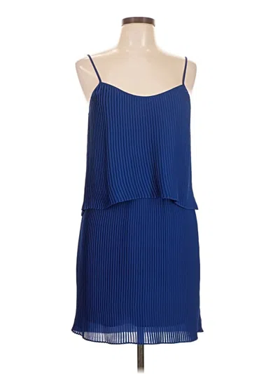 Pre-owned Parker Cocktail Dress In Blue