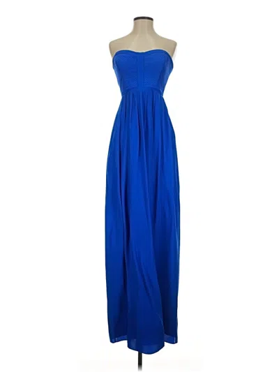Pre-owned Parker Cocktail Dress In Blue