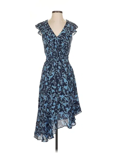 Pre-owned Parker Cocktail Dress In Blue