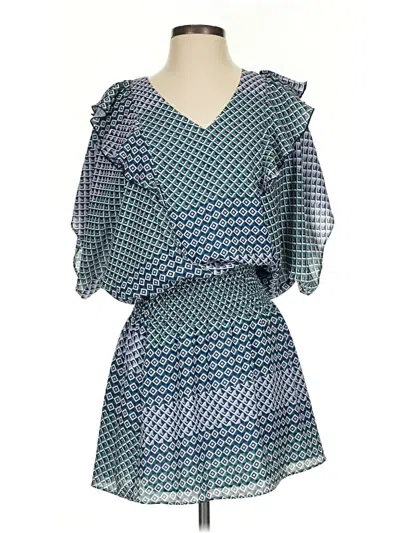 Pre-owned Parker Cocktail Dress In Blue