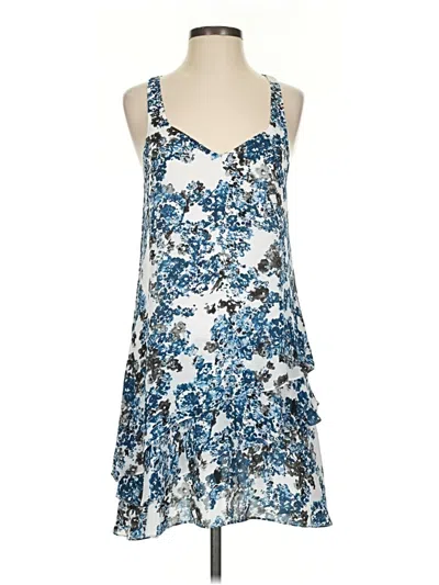 Pre-owned Parker Cocktail Dress In Blue