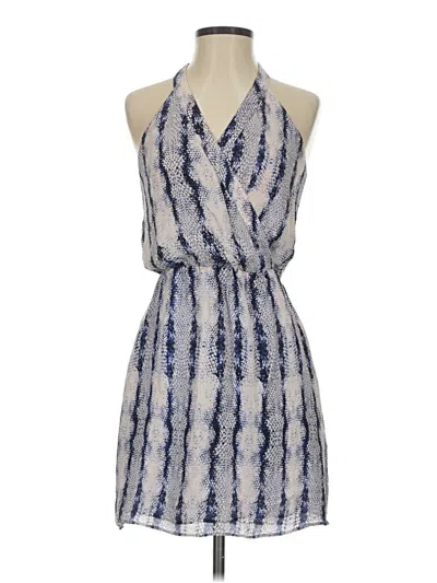 Pre-owned Parker Cocktail Dress In Blue
