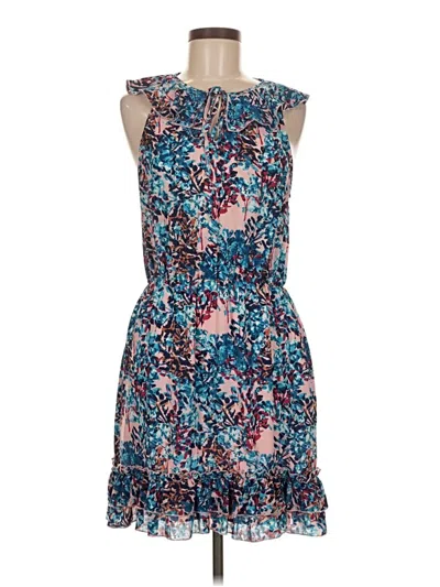 Pre-owned Parker Cocktail Dress In Blue