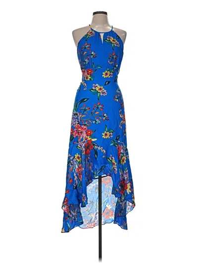 Pre-owned Parker Cocktail Dress In Blue