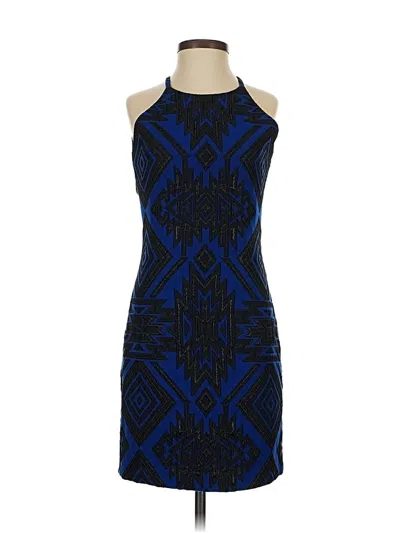 Pre-owned Parker Cocktail Dress In Blue