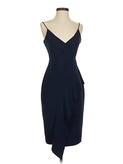 Pre-owned Parker Cocktail Dress In Blue