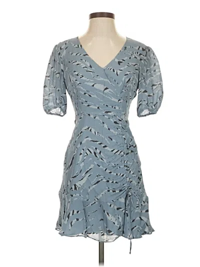Pre-owned Parker Cocktail Dress In Blue