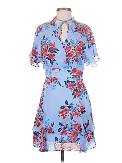 Pre-owned Parker Cocktail Dress In Blue