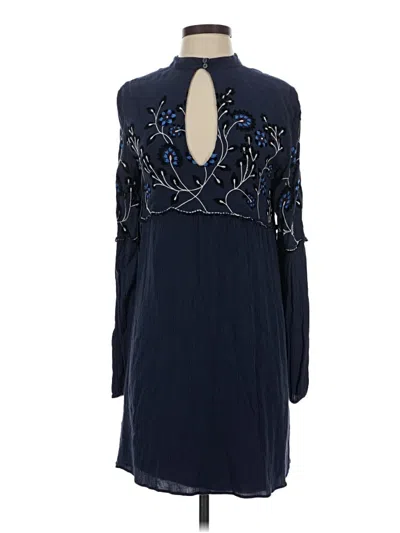 Pre-owned Parker Cocktail Dress In Blue