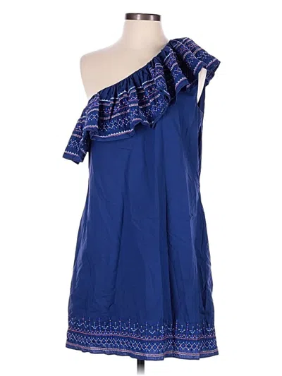 Pre-owned Parker Cocktail Dress In Blue
