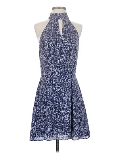 Pre-owned Parker Cocktail Dress In Blue