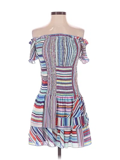 Pre-owned Parker Cocktail Dress In Blue