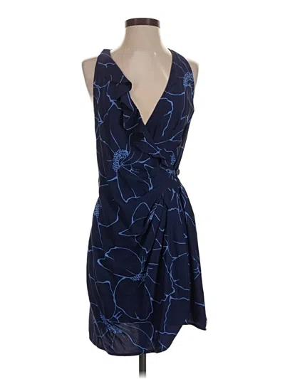 Pre-owned Parker Cocktail Dress In Blue