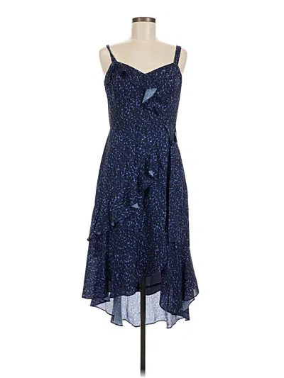 Pre-owned Parker Cocktail Dress In Blue