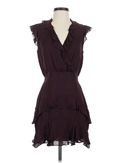Pre-owned Parker Cocktail Dress In Burgundy