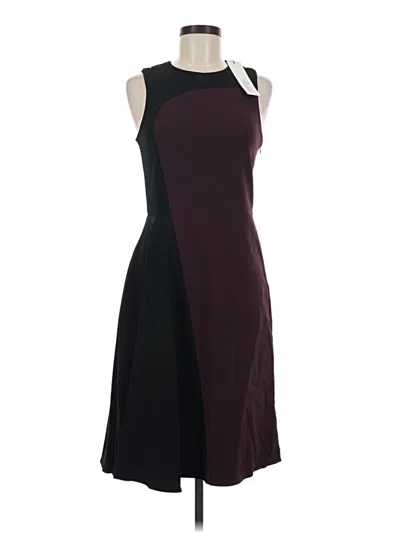 Pre-owned Parker Cocktail Dress In Burgundy