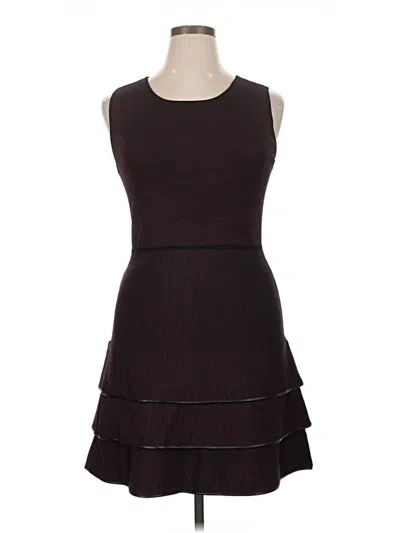 Pre-owned Parker Cocktail Dress In Burgundy