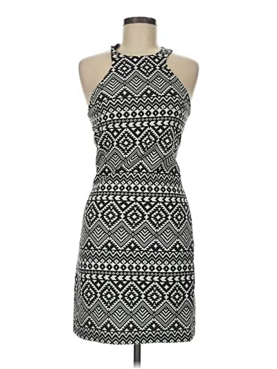 Pre-owned Parker Cocktail Dress In Gray