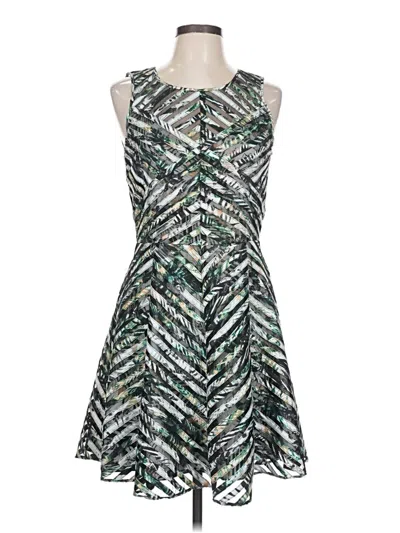 Pre-owned Parker Cocktail Dress In Green